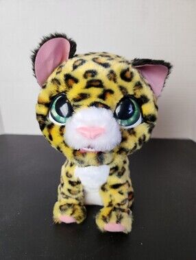 FurReal Lil Wilds Lolly the Leopard Kids Toy Pet Interactive Sound Plush Animal